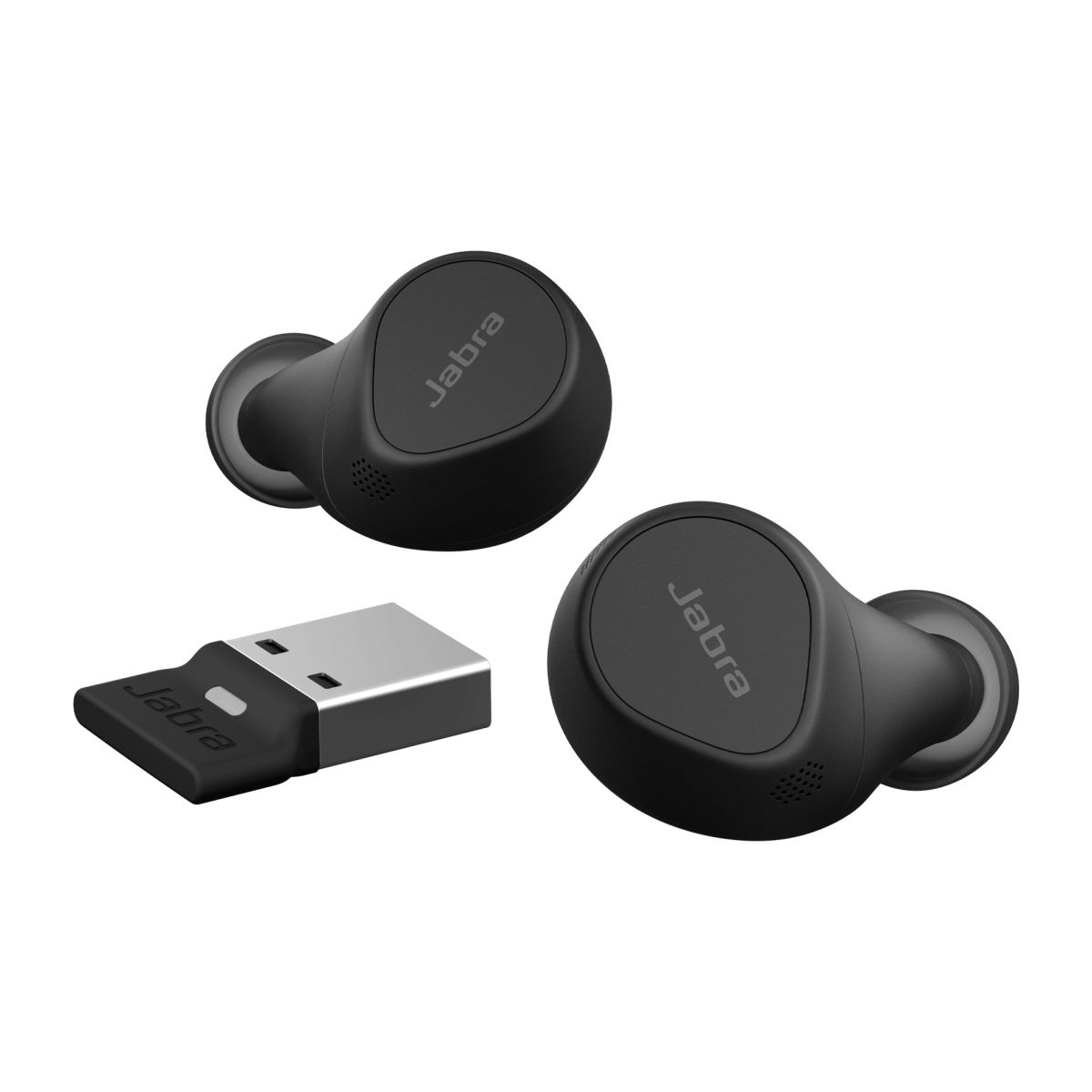 Jabra Evolve2 Buds/ Stereo/ ANC/ USB/ BT/ Bezdrať/ MS/ Čierna 