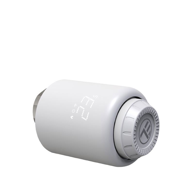 Tellur WiFi Smart Thermost. Radiator Valve-Chytrý WiFi termostat. radiátorový ventil RVSH1, LED, bílá 