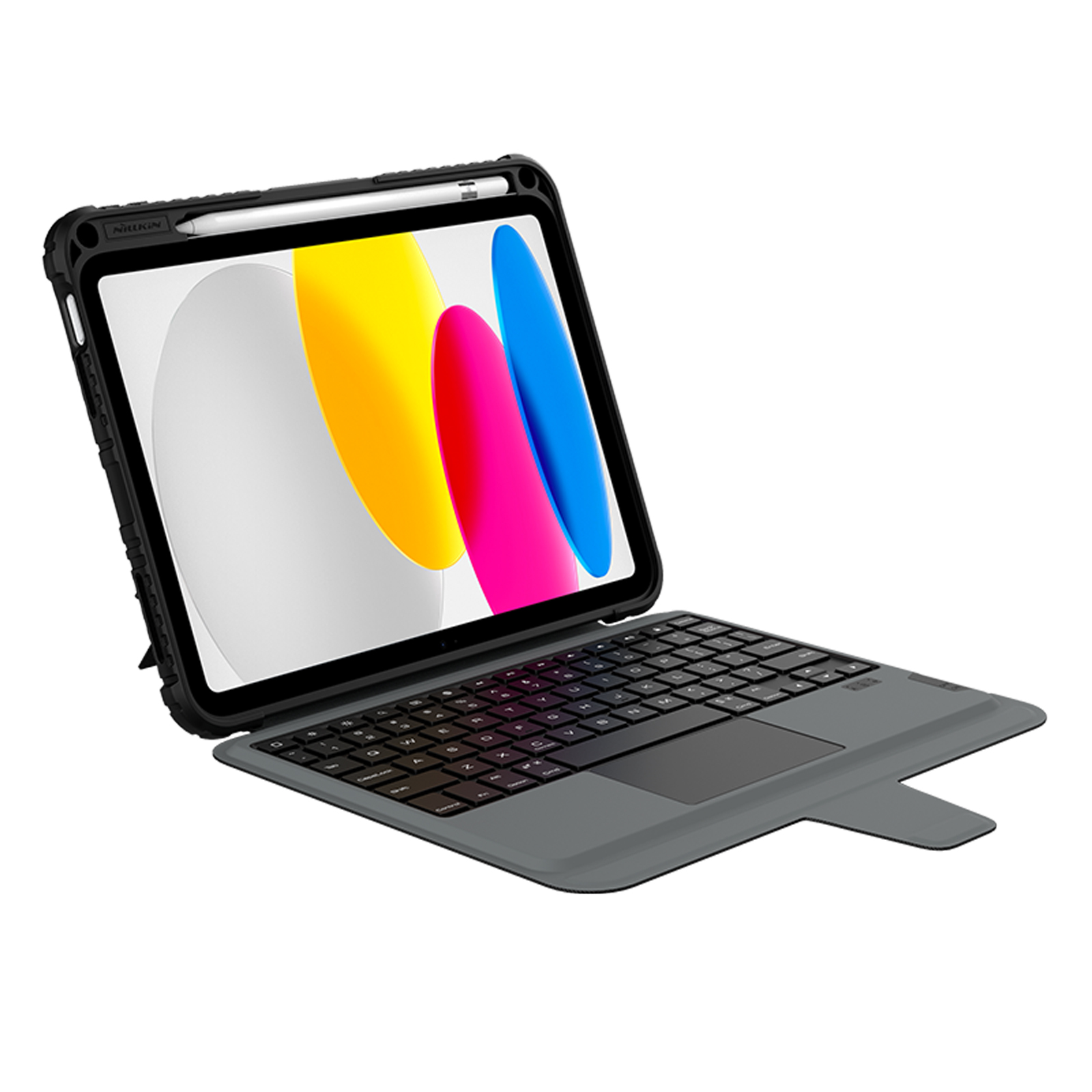 Nillkin Bumper Combo Keyboard Case pre iPad 10.9 2022 Black 