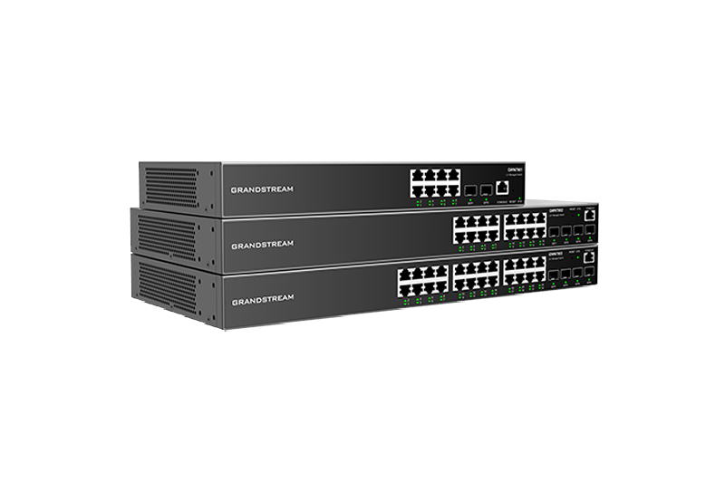 Grandstream GWN7801 Managed Network Switch 8 1Gbps portov, 2 SFP porty 