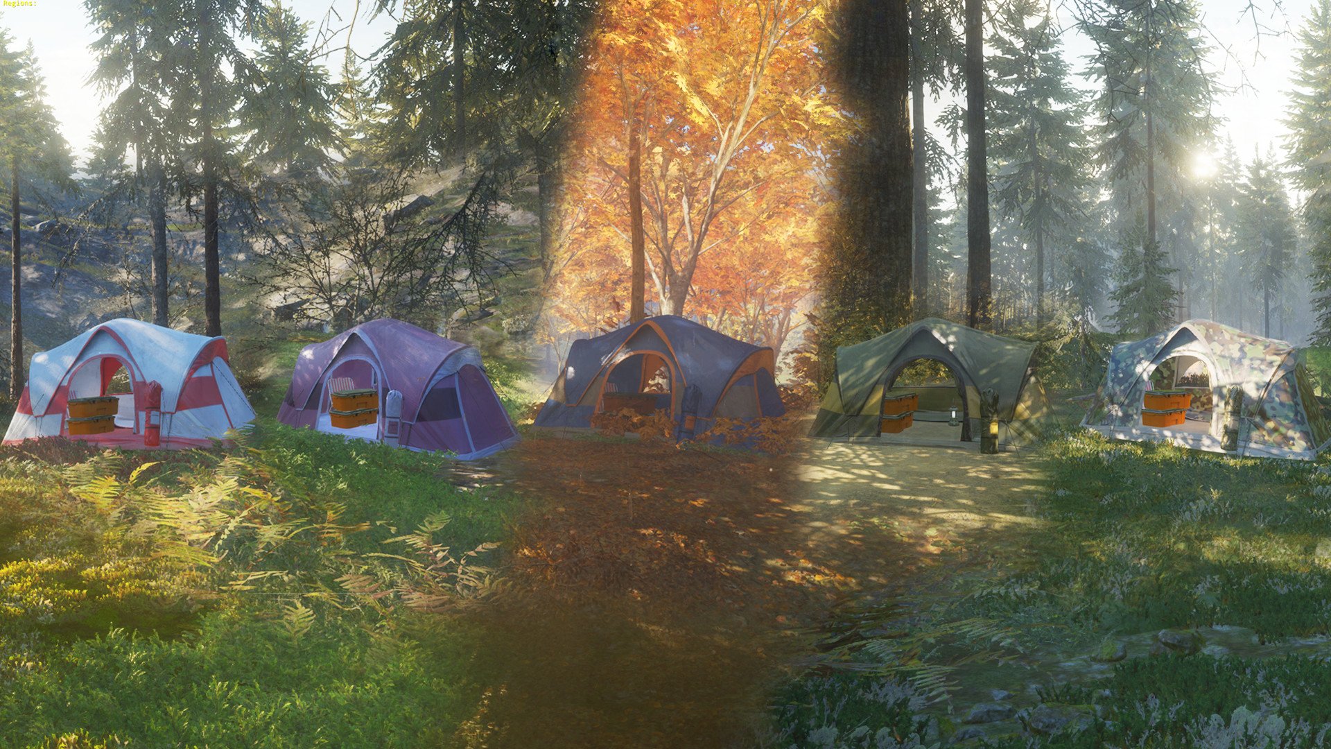 ESD theHunter Call of the Wild Tents & Ground Blin 