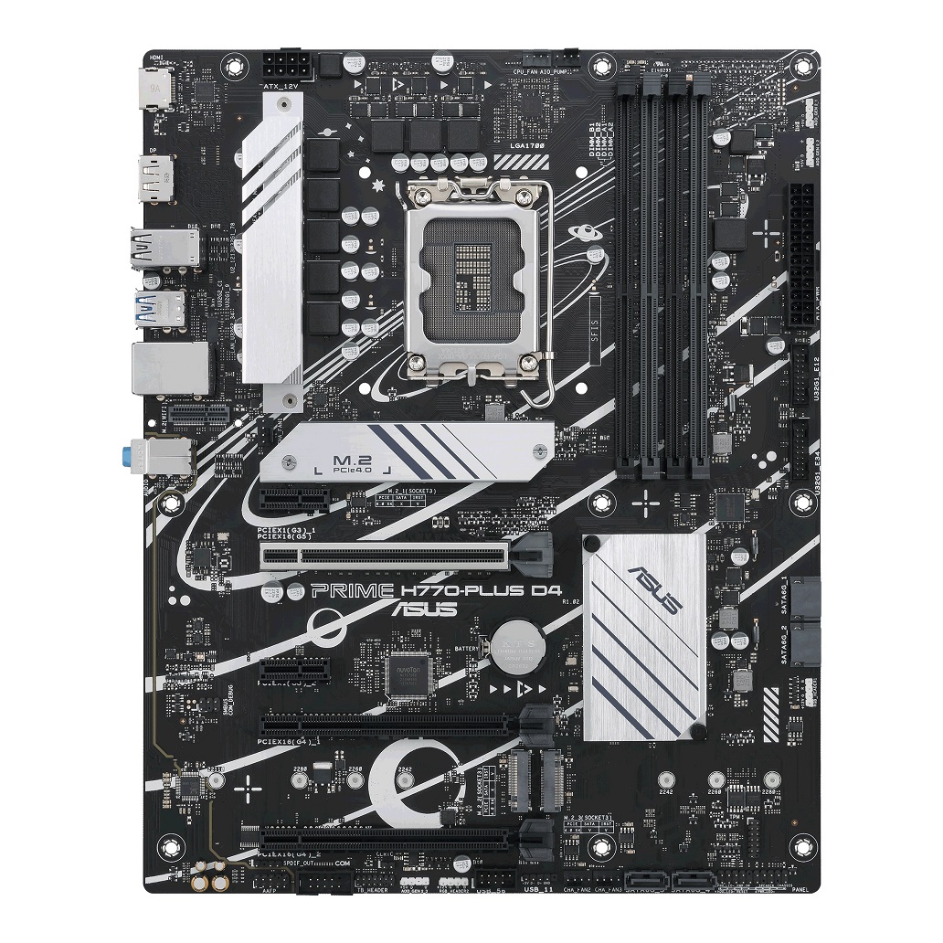 ASUS PRIME H770-PLUS D4/ LGA 1700/ ATX