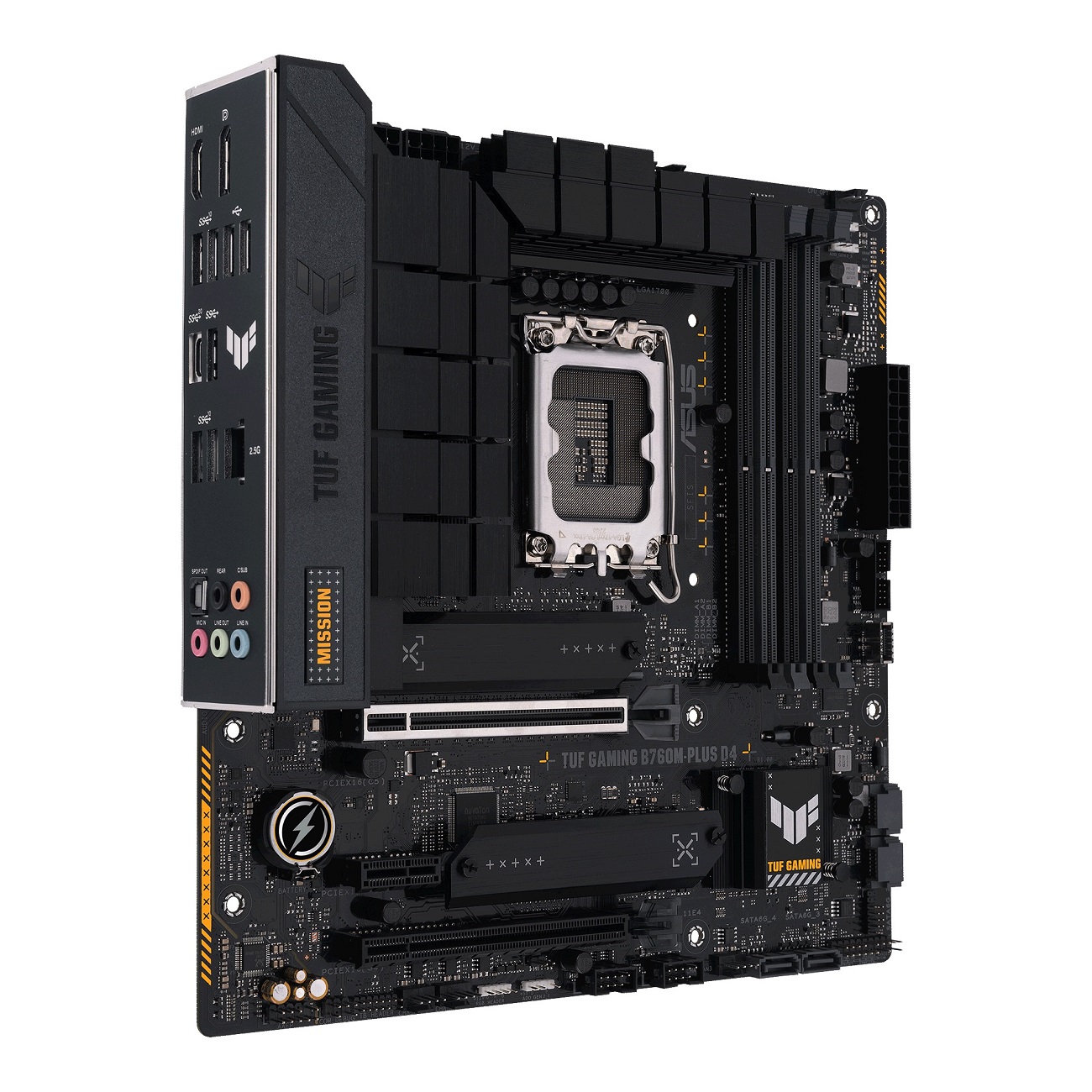 ASUS TUF GAMING B760-PLUS D4/ LGA 1700/ mATX 