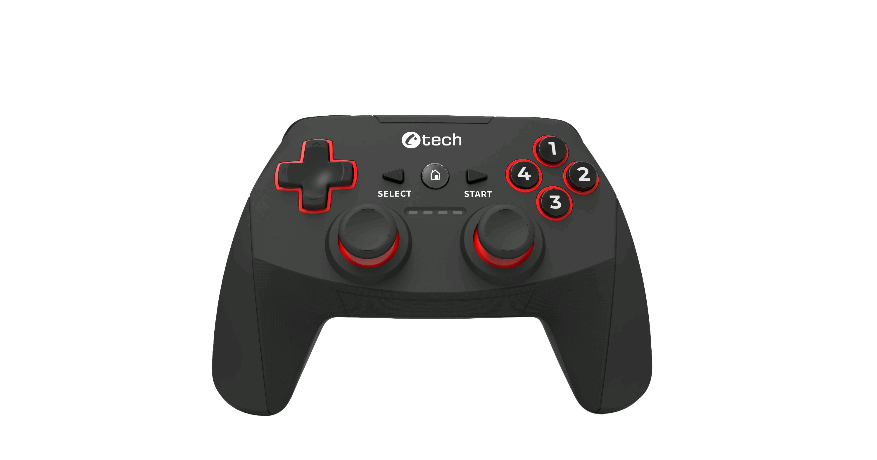 Gamepad C-TECH Khort pre PC/ PS3/ Android, 2x analóg, X-input, vibračný, bezdrôtový, USB