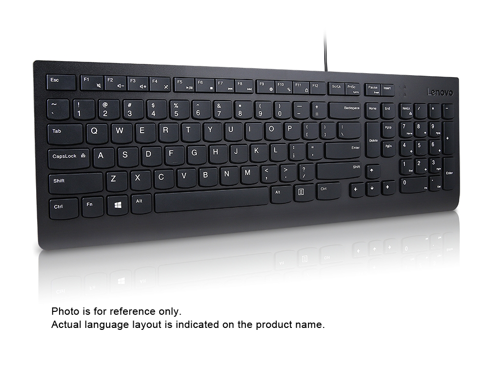 Lenovo Essential Wired Keyboard - Nemecko 