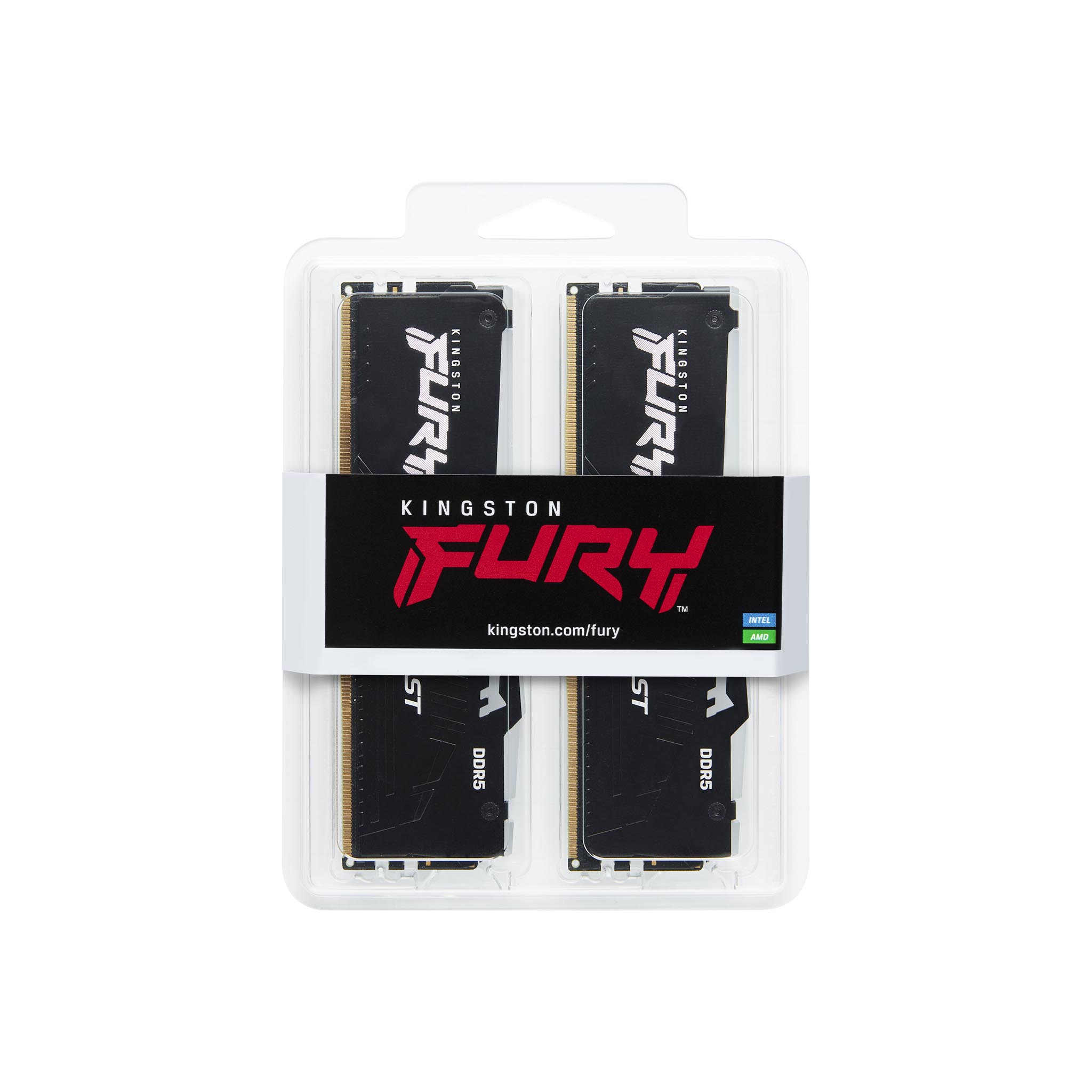 Kingston FURY Beast EXPO/ DDR5/ 16GB/ 5200MHz/ CL36/ 2x8GB/ RGB/ Black 
