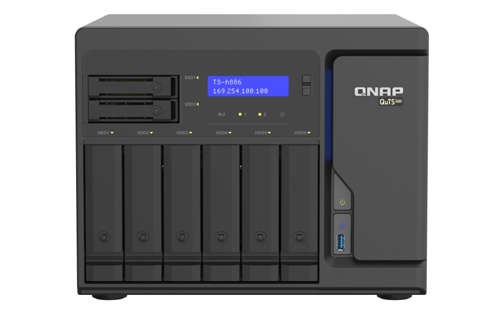 QNAP TS-h886-D1602-8G (4C/ Xeon D-1622/ 3, 2GHz/ 16GBRAM/ 6x3, 5