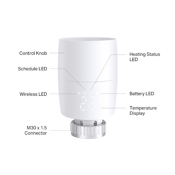 TP-link KE100 Kasa Smart Thermostatic Radiator Valve 