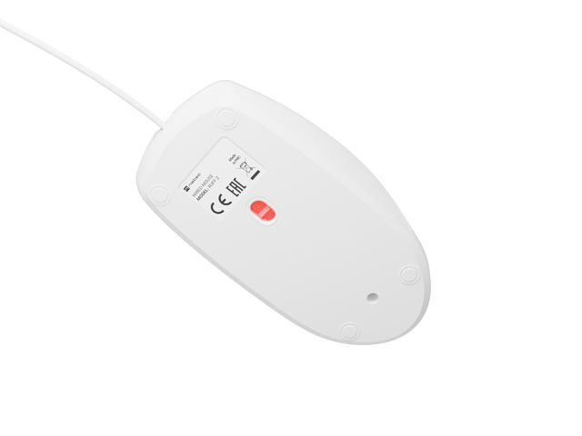 Natec optická myš RUFF 2/ 1 000 DPI/ Kancelárska/ Optická/ Drôtová USB/ Biela 