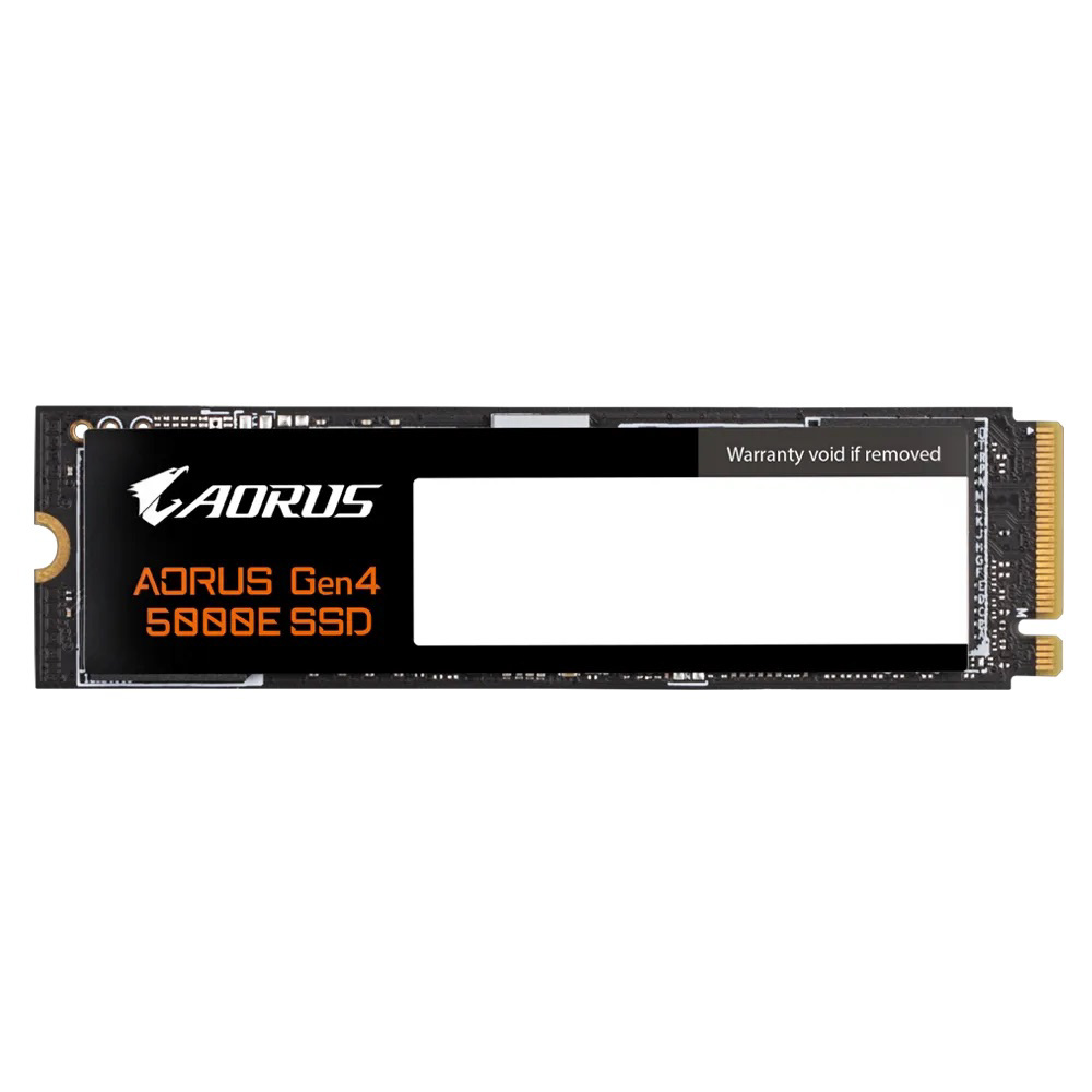 Gigabyte AORUS Gen4 5000E/ 500GB/ SSD/ M.2 NVMe/ Čierna/ Heatsink/ 5R 