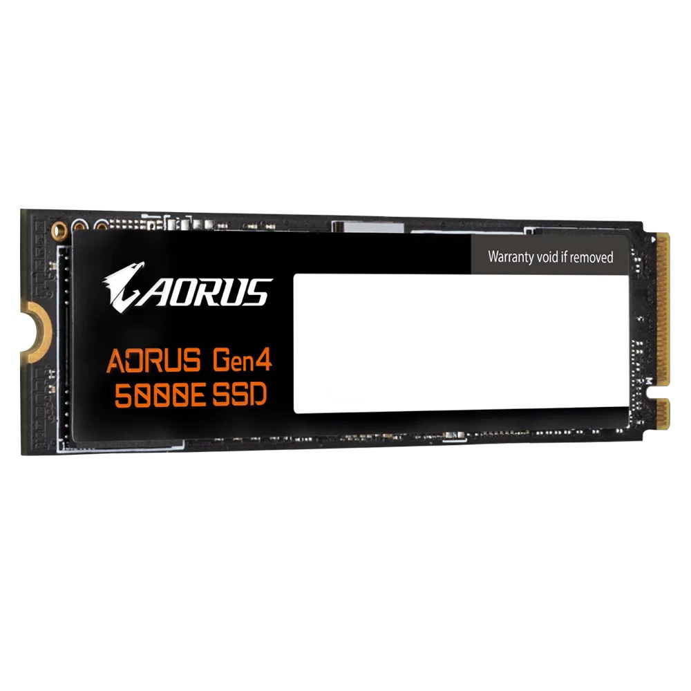 Gigabyte AORUS Gen4 5000E/ 500GB/ SSD/ M.2 NVMe/ Čierna/ Heatsink/ 5R