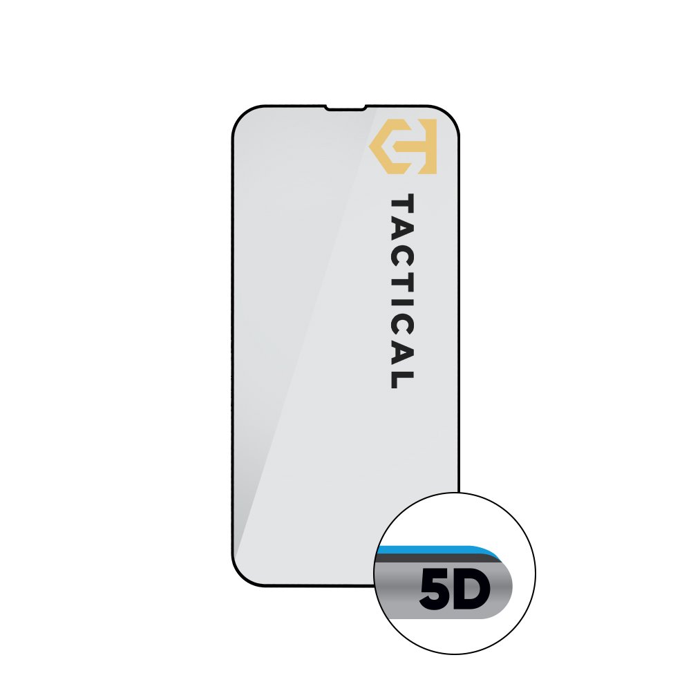 Tactical Glass Shield 5D sklo pro Apple iPhone 13/ 13 Pro/ 14 Black 