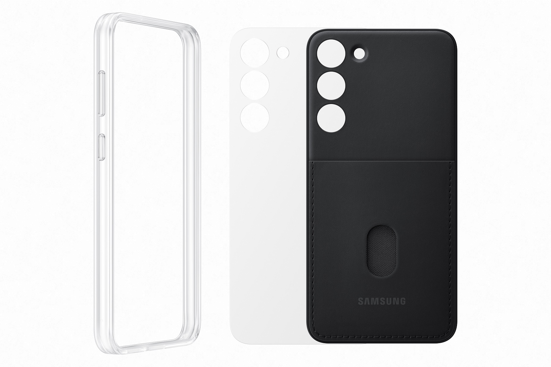Samsung Ochranný kryt Frame pre Samsung Galaxy S23 Black 