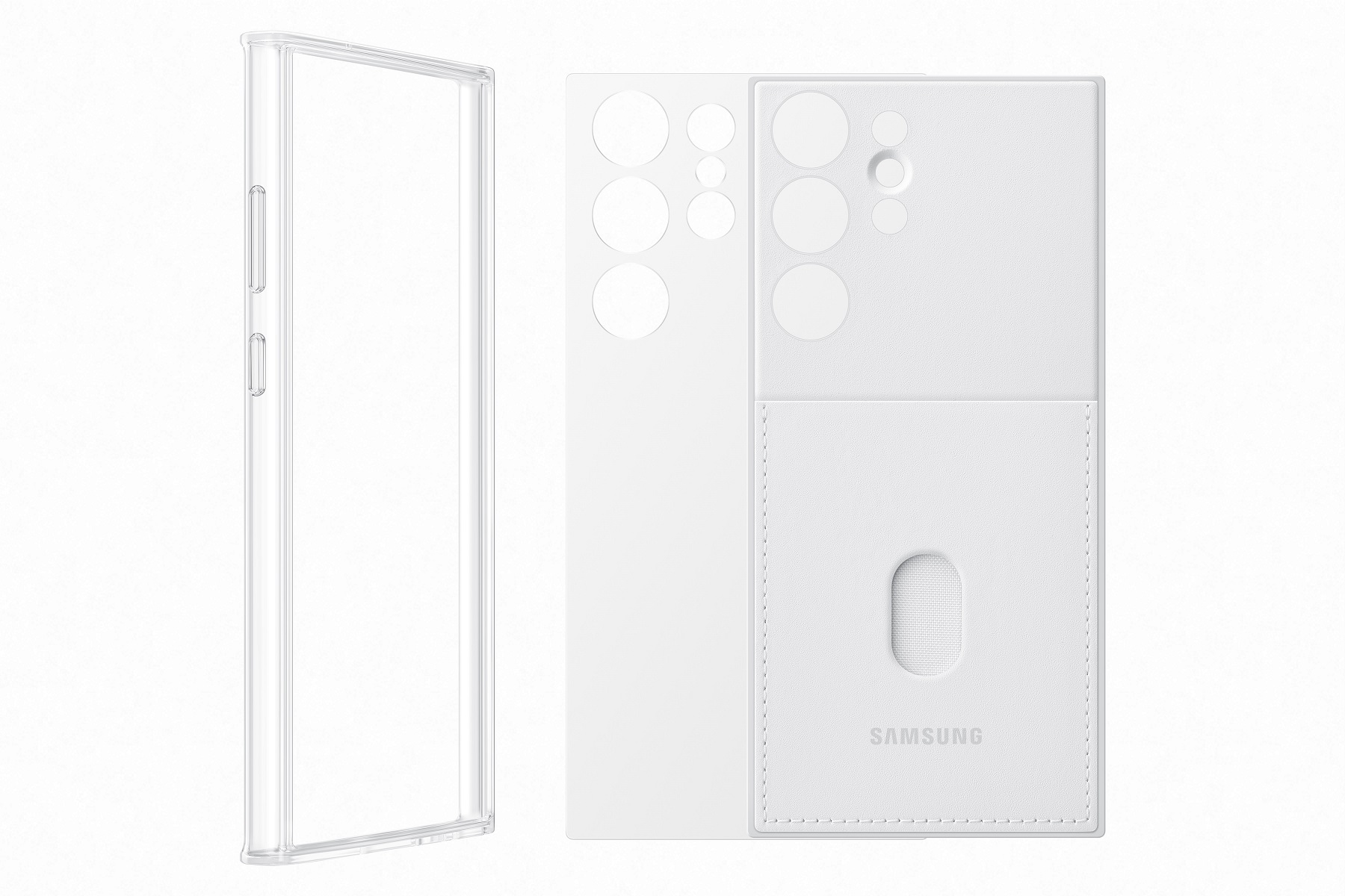 Samsung Ochranný kryt Frame pro Samsung Galaxy S23 Ultra White 