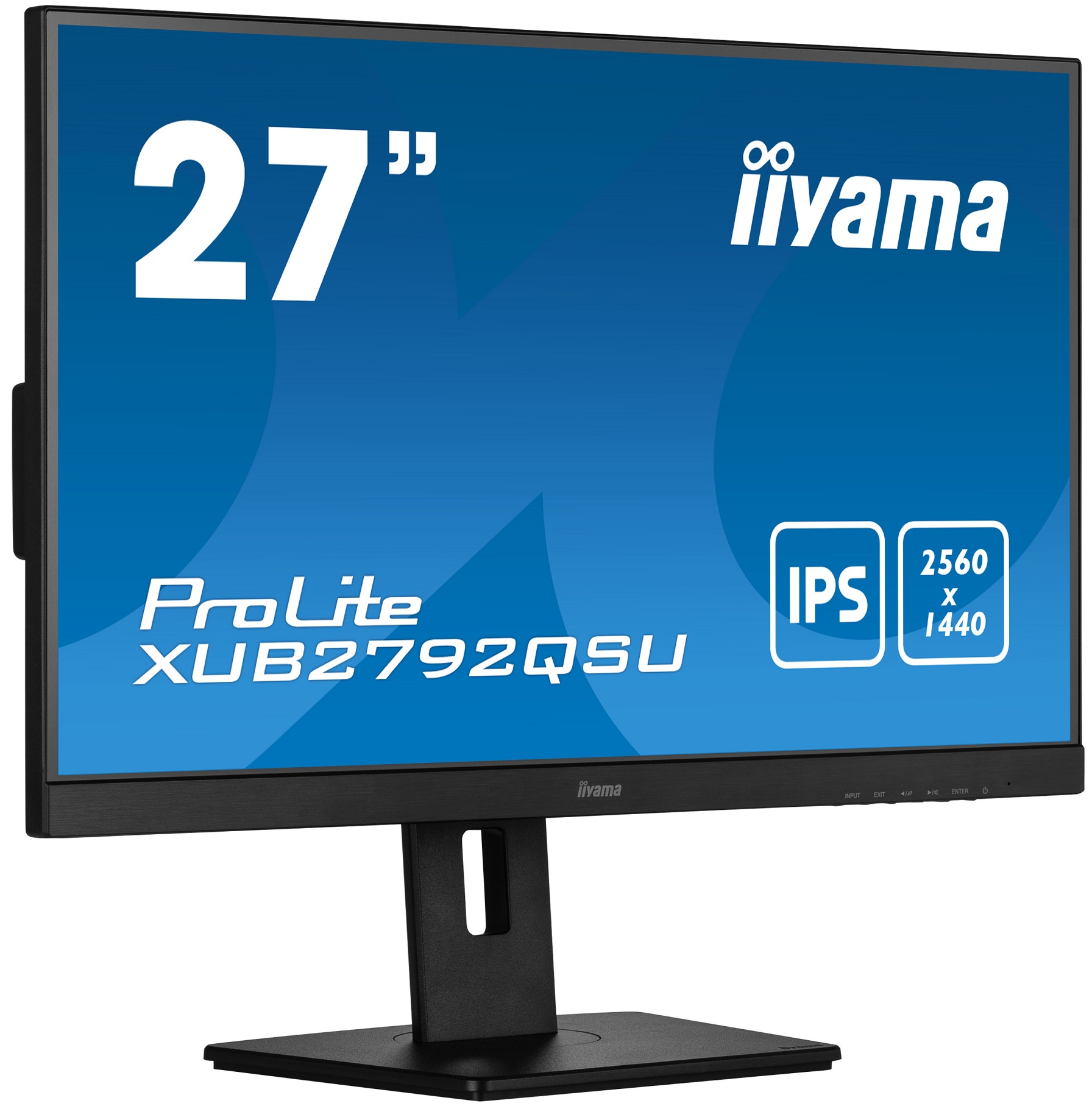 iiyama ProLite/ XUB2792QSU-B5/ 27"/ IPS/ QHD/ 75Hz/ 5ms/ Black/ 3R 