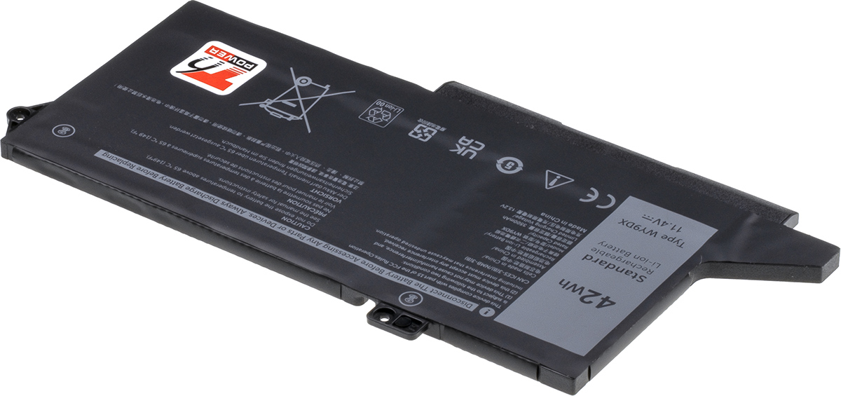 Batéria T6 Power Dell Latitude 5420, 5520, Precision 3560, 3680mAh, 42Wh, 3cell, Li-pol 