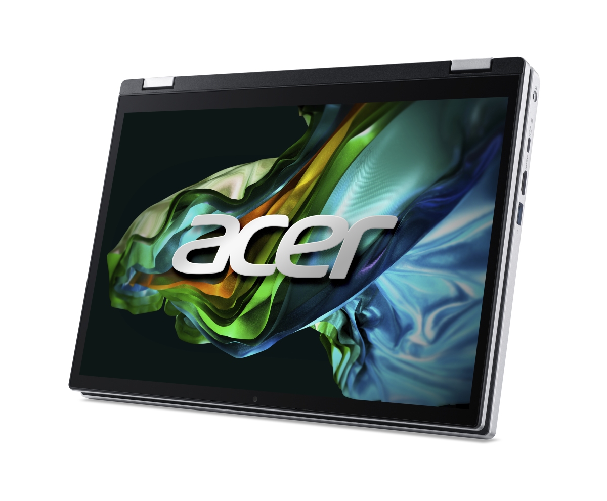 Acer Aspire 3 Spin 14/ A3SP14-31PT/ i3-N305/ 14"/ WUXGA/ T/ 8GB/ 512GB SSD/ UHD Xe/ W11H/ Silver/ 2R 