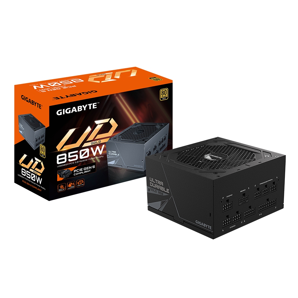 GIGABYTE UD850GM PG5/ 850W/ ATX/ 80PLUS Gold/ Modular/ Retail