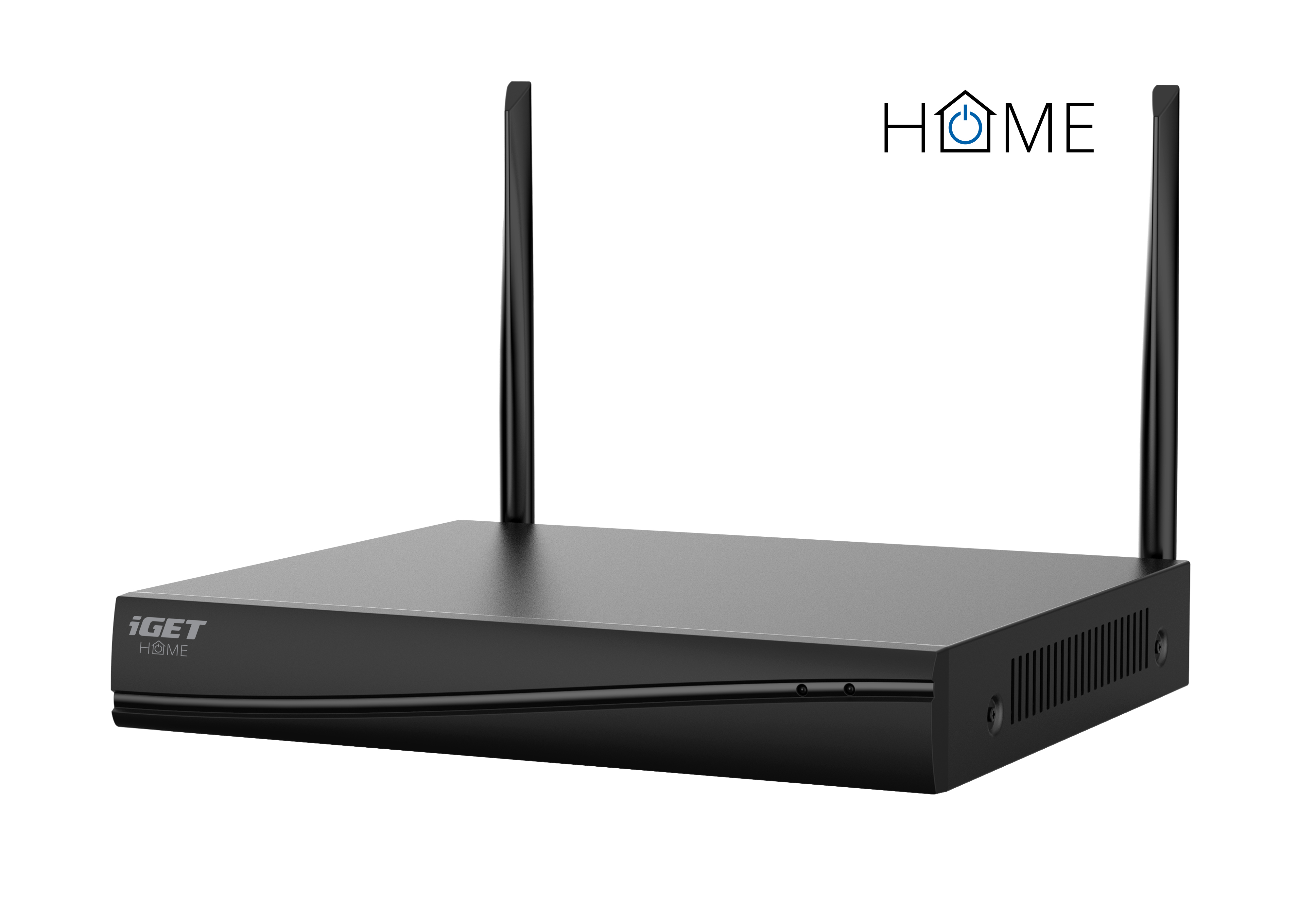 iGET HOME NVR N4C4 - CCTV bezdrôtový Wi-Fi set FullHD 1080p, 4CH NVR + 4x kamera 1080p so zvukom 