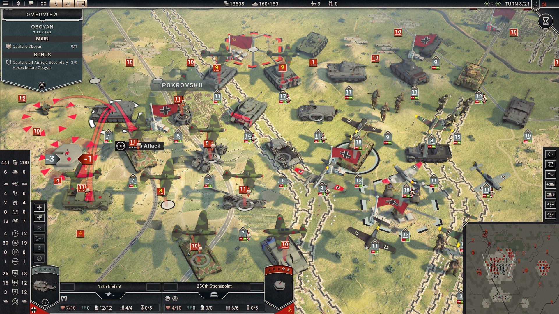 ESD Panzer Corps 2 Axis Operations 1943 