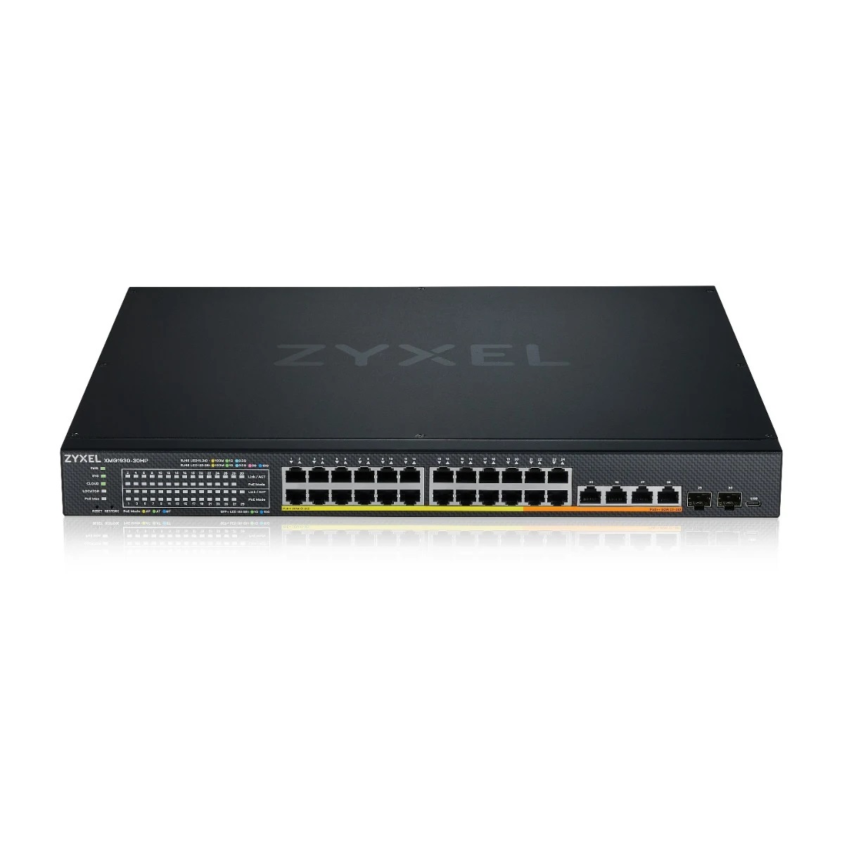 ZYXEL XMG1930-30HP 24port, 2, 5GbE Smart Managed Layer 2 PoE 700W 22xPoE+/ 8xPoE++ Switch