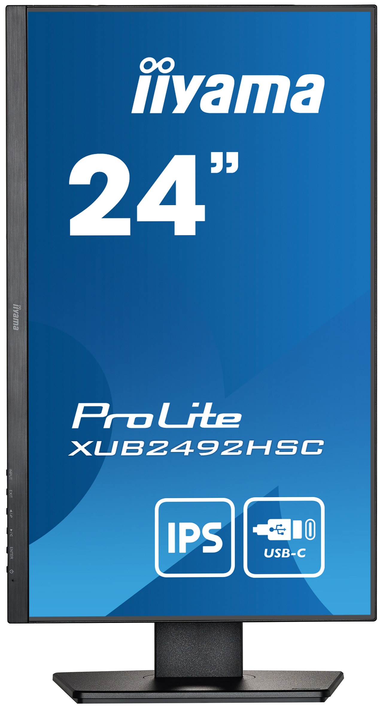 iiyama ProLite/ XUB2492HSC-B5/ 24"/ IPS/ FHD/ 75Hz/ 4ms/ Black/ 3R 