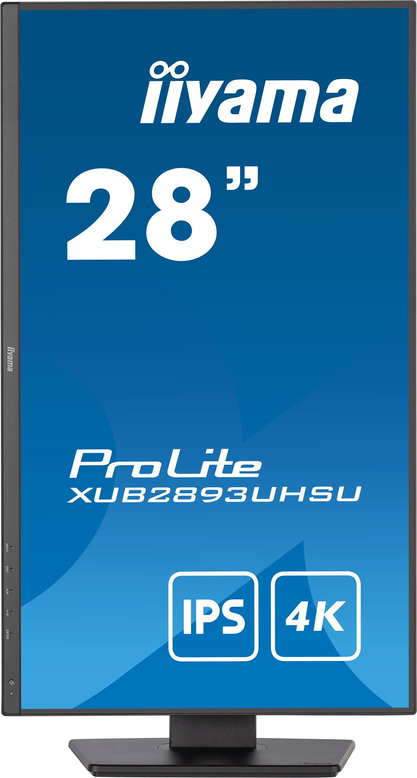 iiyama ProLite/ XUB2893UHSU-B5/ 28"/ IPS/ 4K UHD/ 60Hz/ 3ms/ Black/ 3R 