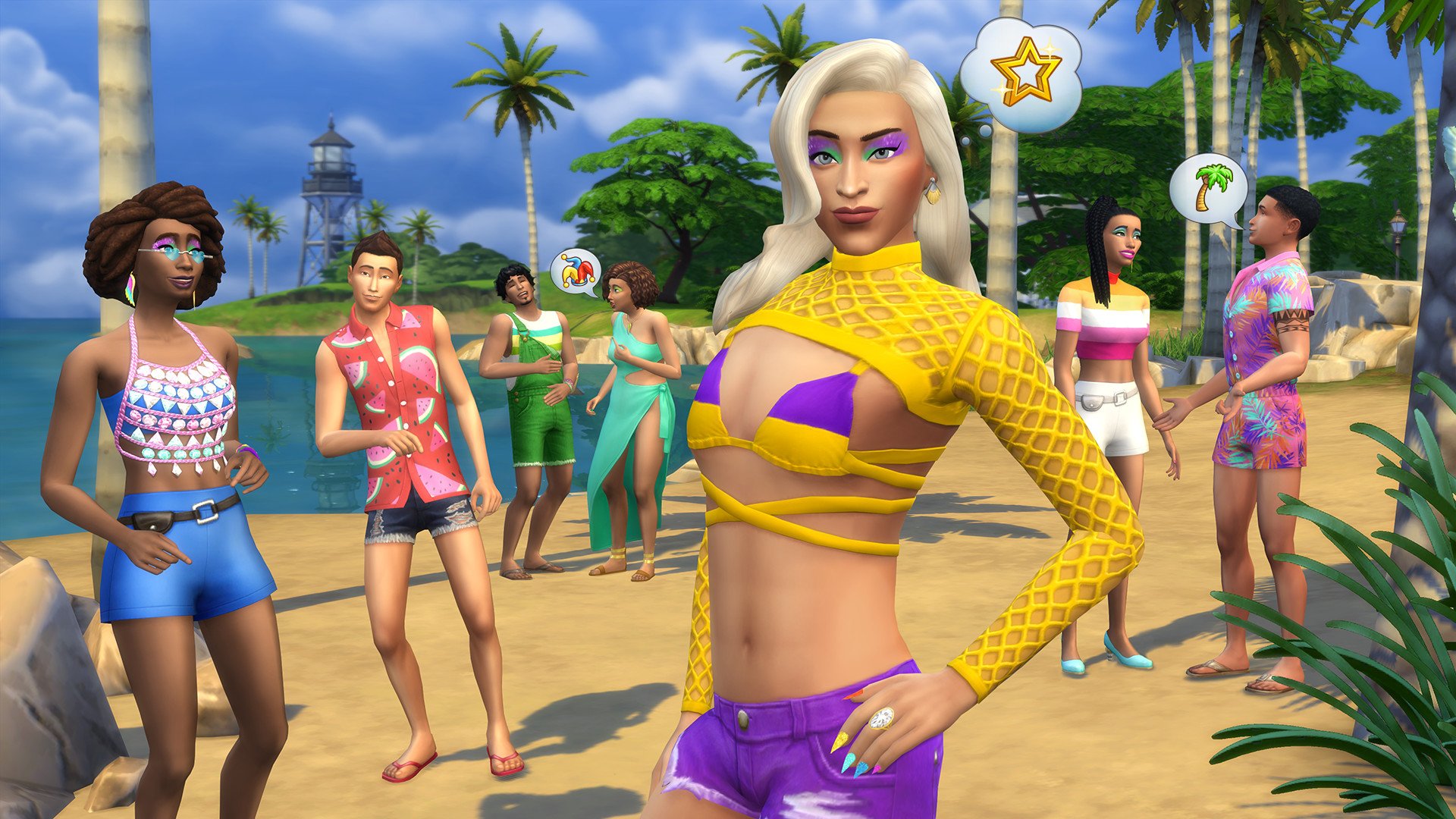 ESD The Sims 4 Styl karnevalu 