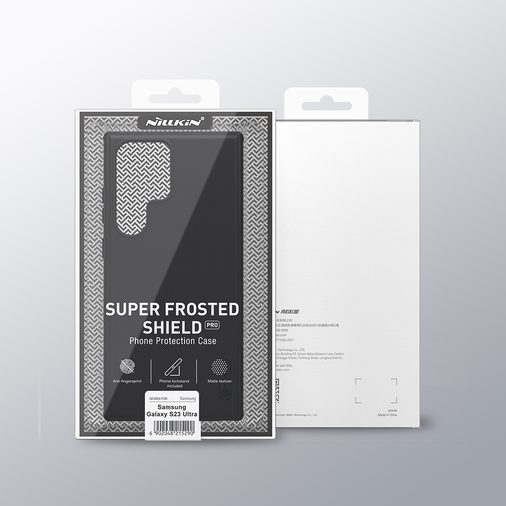 Nillkin Frosted PRO Zadní Kryt pro Samsung Galaxy S23 Ultra Black 