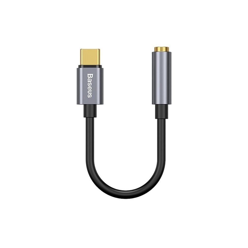 Baseus CATL54-0G Káblová Redukcia z USB-C na 3.5mm Audio Jack L54 (female) Deep Grey