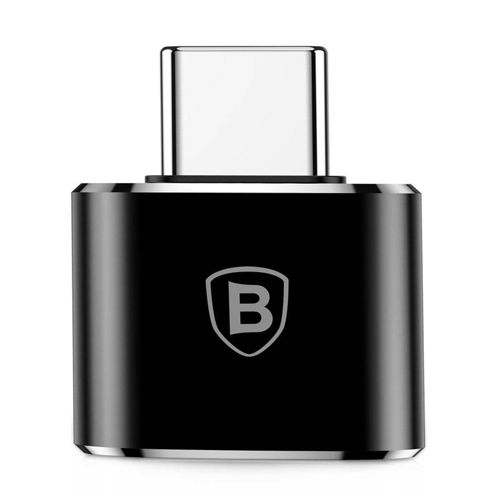 Baseus CATOTG-01 Adaptér z USB-A na USB-C Black 