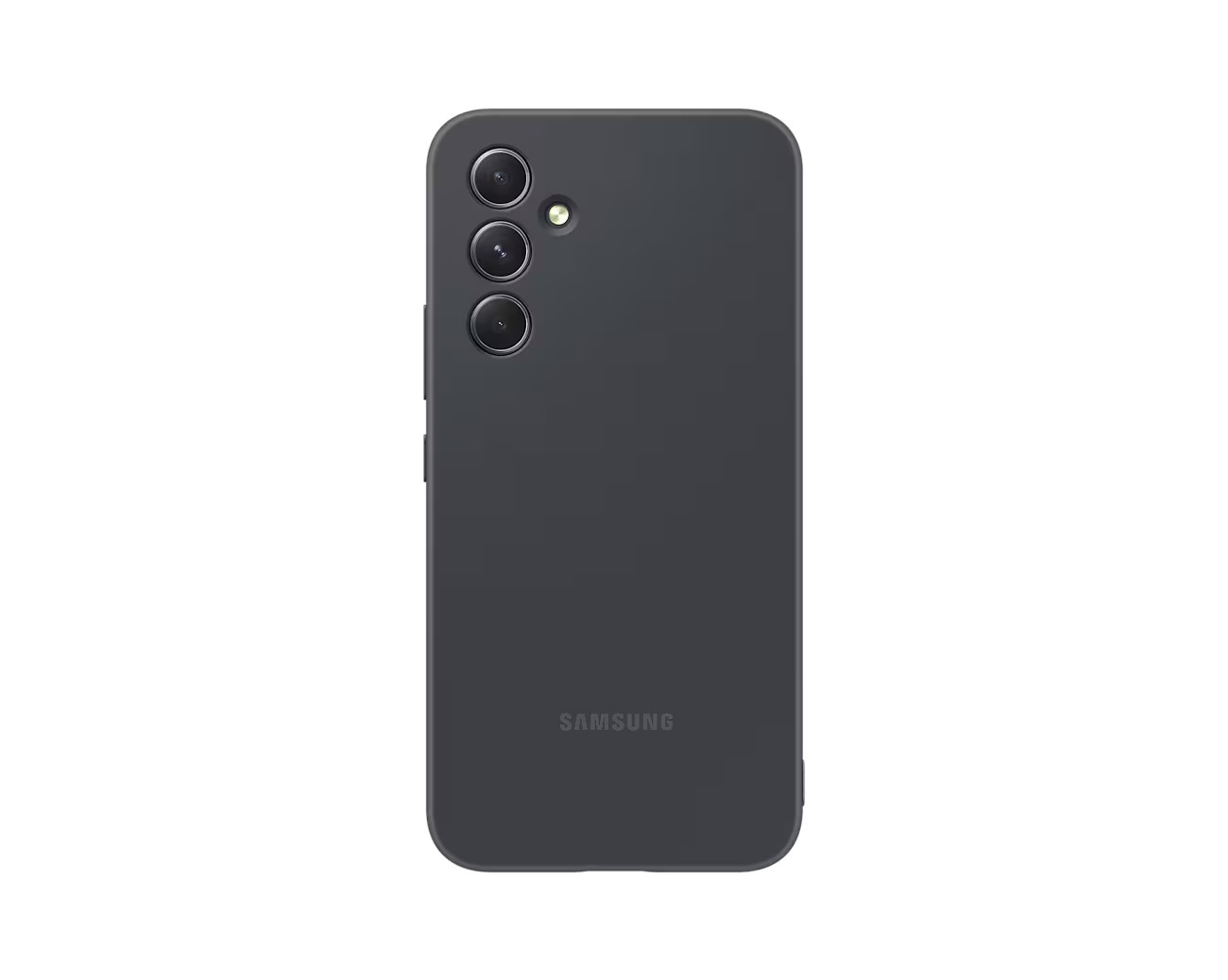 Samsung Silikónový zadný kryt pre Samsung Galaxy A54 Black