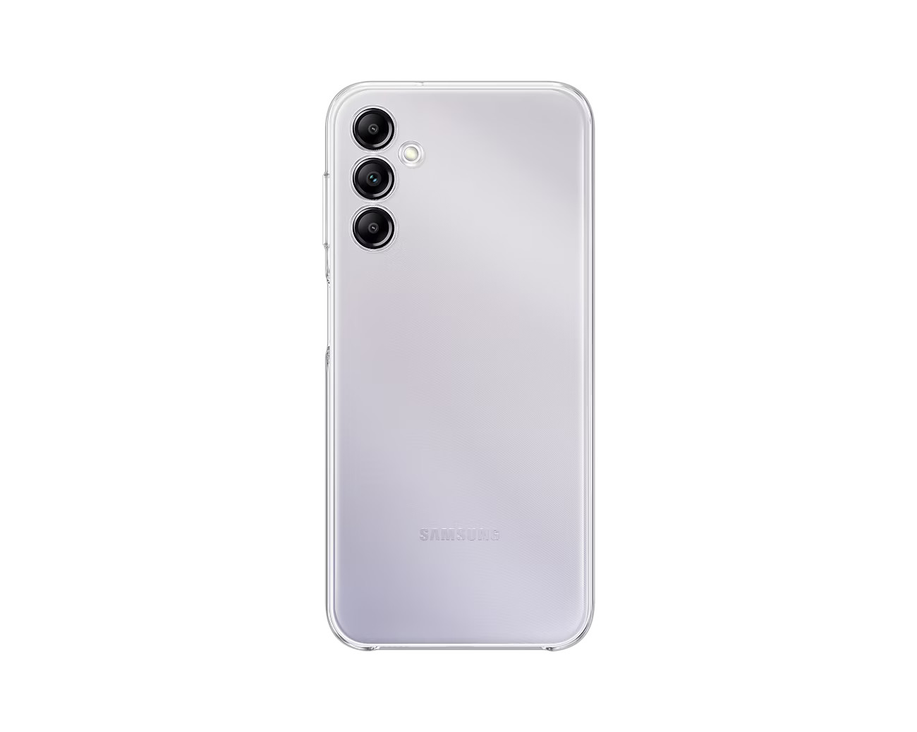 Samsung Priehľadný zadný kryt pre Samsung Galaxy A14 Transparent