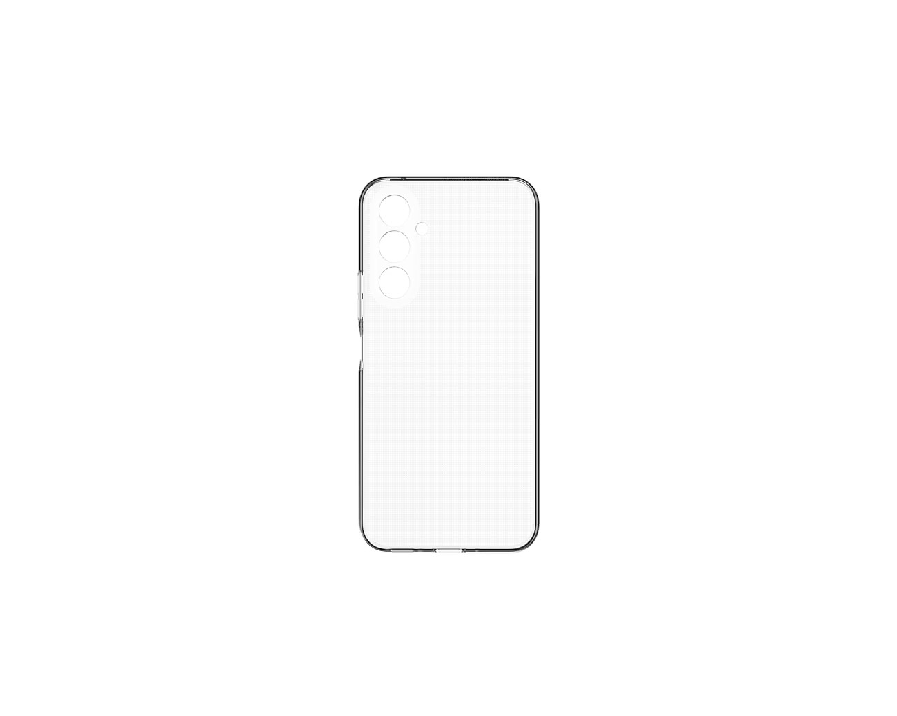 Samsung Priehľadný zadný kryt pre Samsung Galaxy A34 Transparent