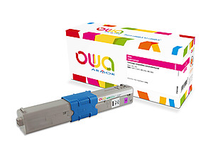 OWA Armor toner kompatibilný s OKI 44973534, 1500st, červená/ magenta