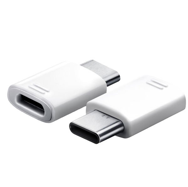 Samsung Type-C/ microUSB Adapter White (Bulk)