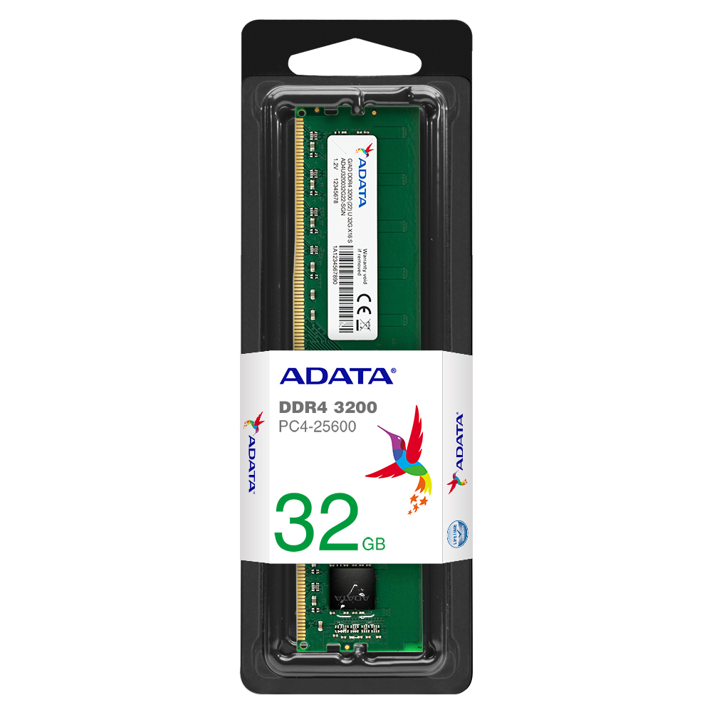 Adata/ DDR4/ 32GB/ 3200MHz/ CL22/ 1x32GB 