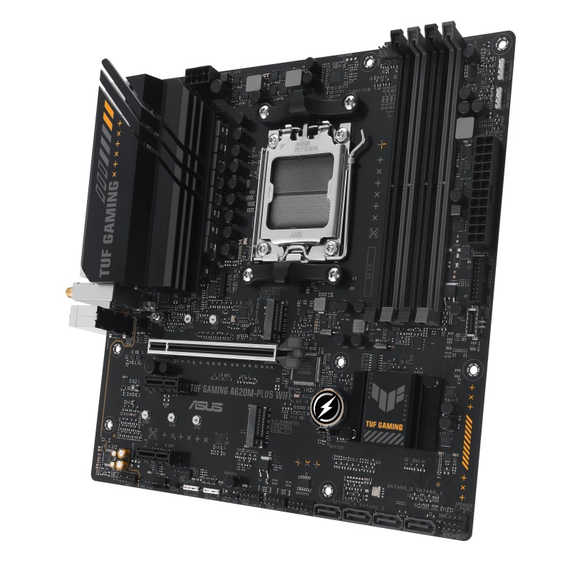 ASUS TUF GAMING A620-PLUS WIFI/ AM5/ mATX 