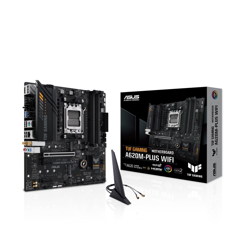 ASUS TUF GAMING A620-PLUS WIFI/ AM5/ mATX 