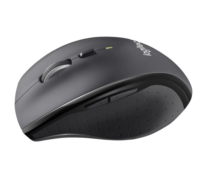 Logitech Marathon M705/ Kancelárska/ Optická/ Pre pravákov/ 1 000 DPI/ Bezdrôtová USB/ Čierna 