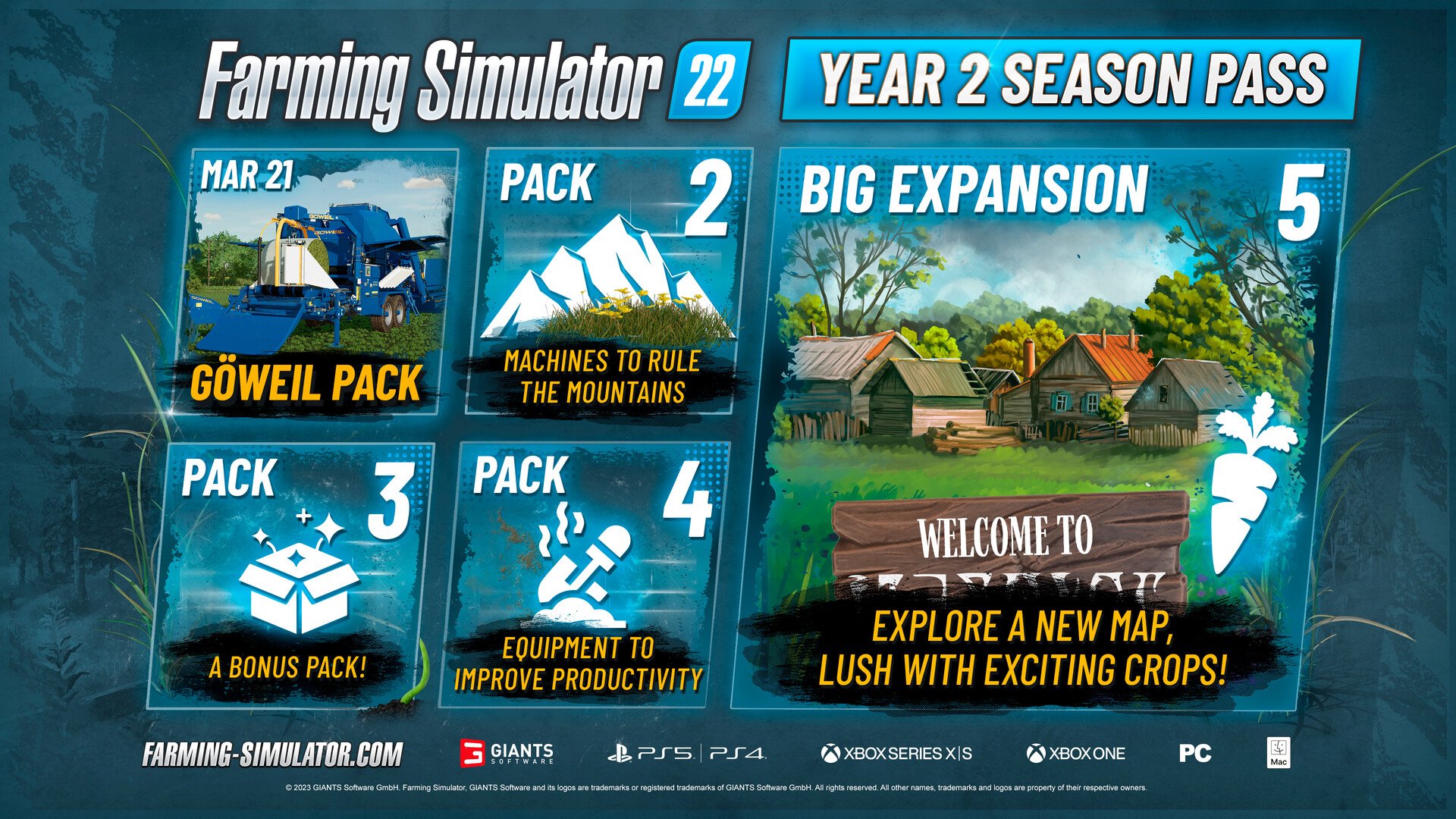 ESD Farming Simulator 22 Year 2 Season Pass 