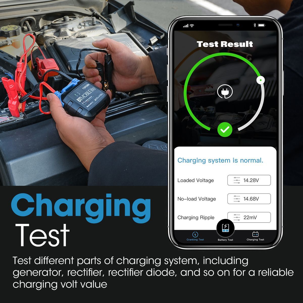 TOPDON Tester autobatérií BTMobile Lite 