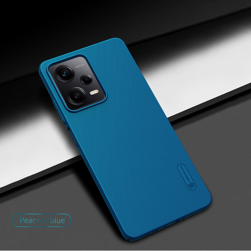 Nillkin Super Frosted Zadný Kryt pre Xiaomi Redmi Note 12 Pre 5G/ Poco X5 Pre 5G Peacock Blue 