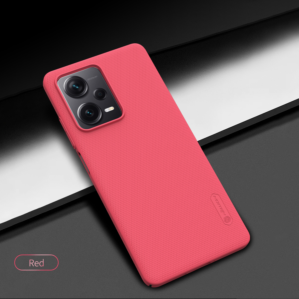 Nillkin Super Frosted Zadný Kryt pre Xiaomi Redmi Note 12 Pro+ 5G Bright Red 