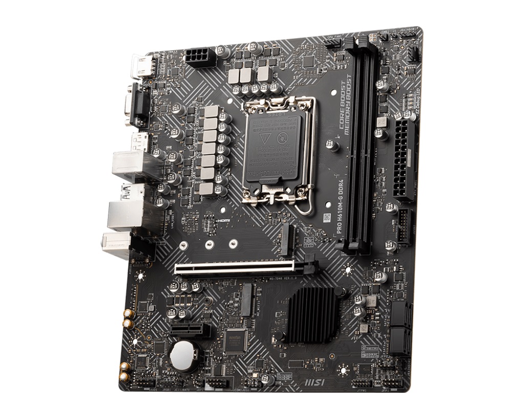 MSI PRO H610M-G DDR4/ LGA 1700/ mATX 