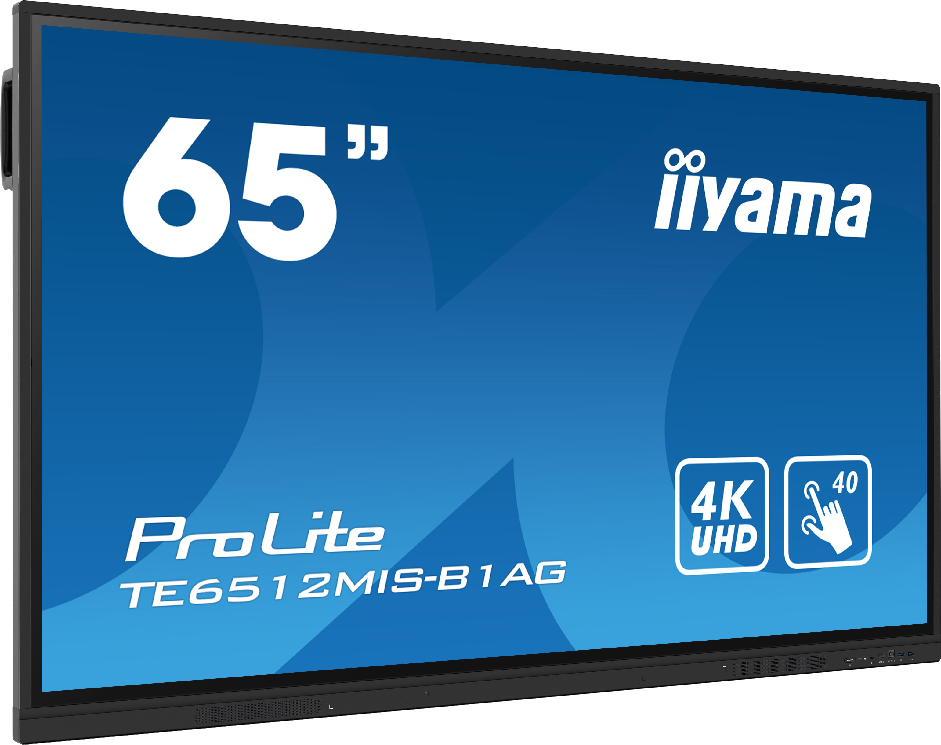65" iiyama TE6512MIS-B1AG:IPS, 4K UHD, Android, 24/ 7 