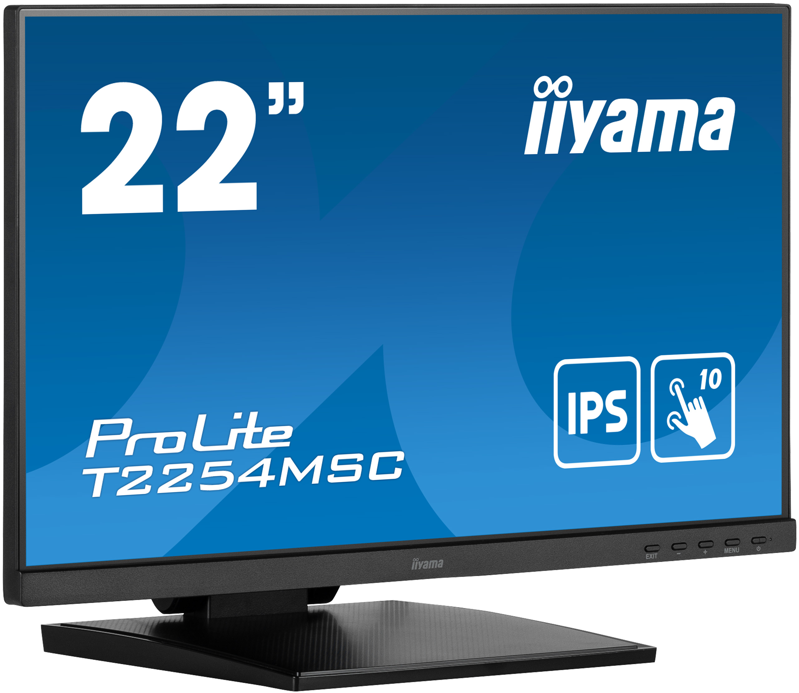 22" LCD iiyama T2254MSC-B1AG:IPS, FHD, P-CAP, HDMI 