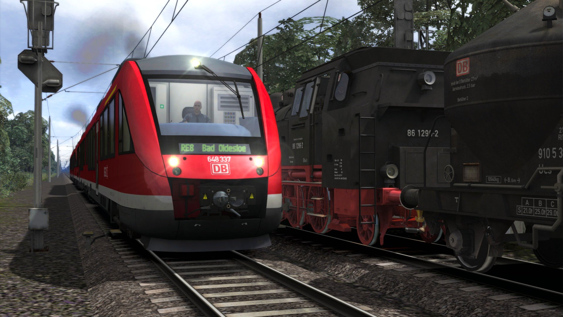 ESD Train Simulator DB BR 648 Loco 