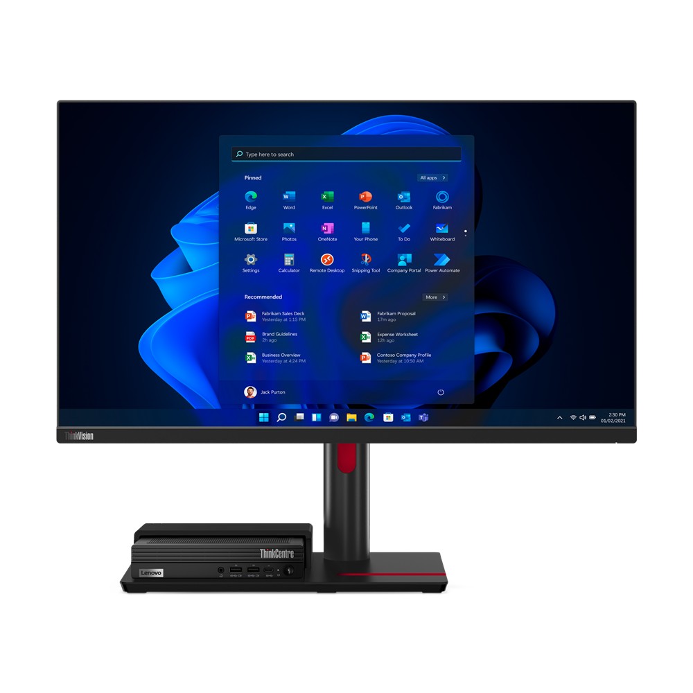 LENOVO LCD ThinkCentre TIO Flex 27i-27" IPS, matný, 16:9, 1920x1080, 178/ 178, 6ms, 300cd, 1000:1, DP, VGA, HDMI, VESA, 3Y 