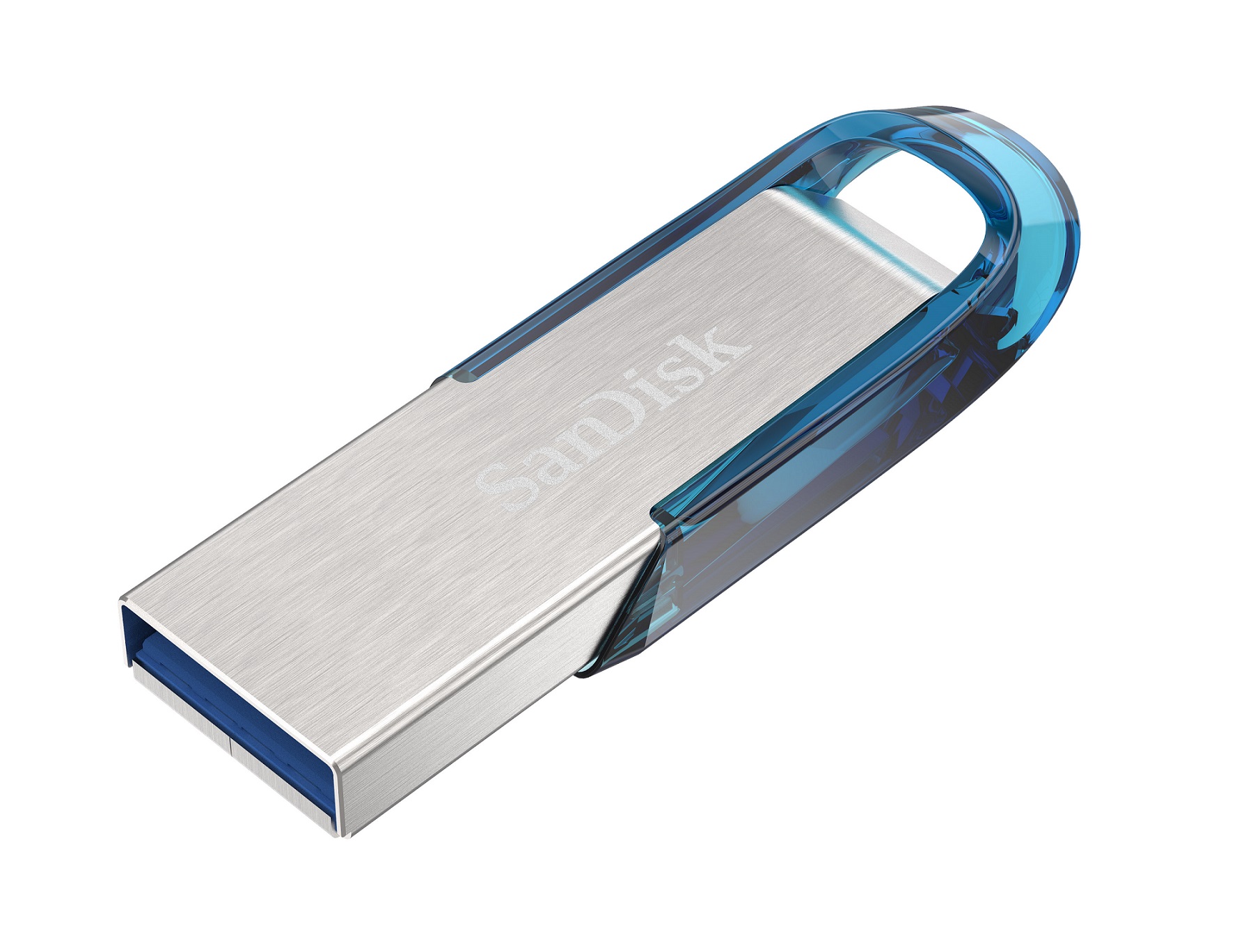 SanDisk Ultra Flair/ 64GB/ USB 3.0/ USB-A/ Modrá